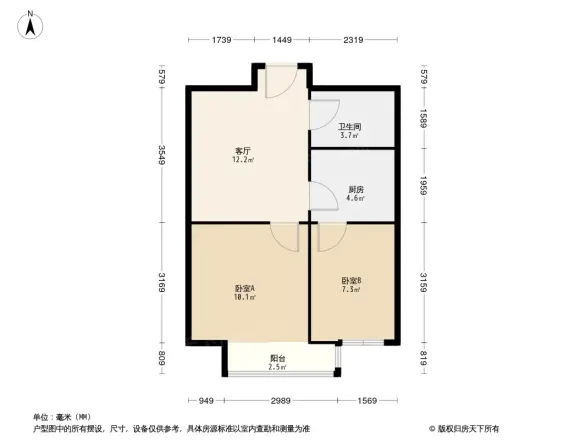 天鸿美域户型图