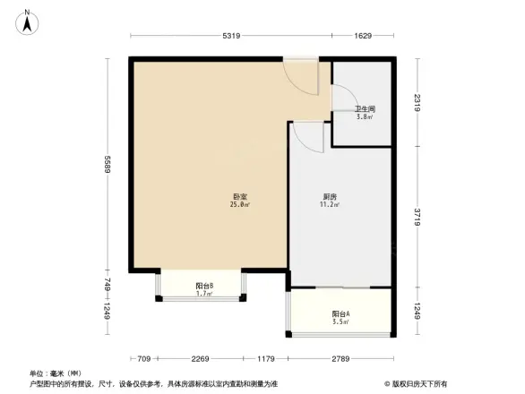 天鸿美域户型图