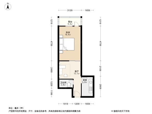 花园楼户型图