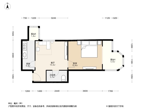 靓景明居户型图