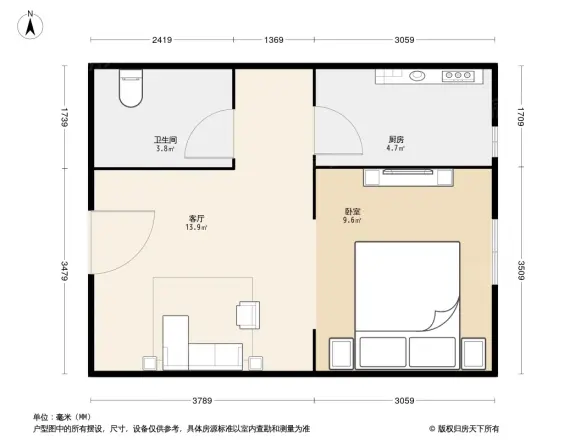 清枫华景园户型图