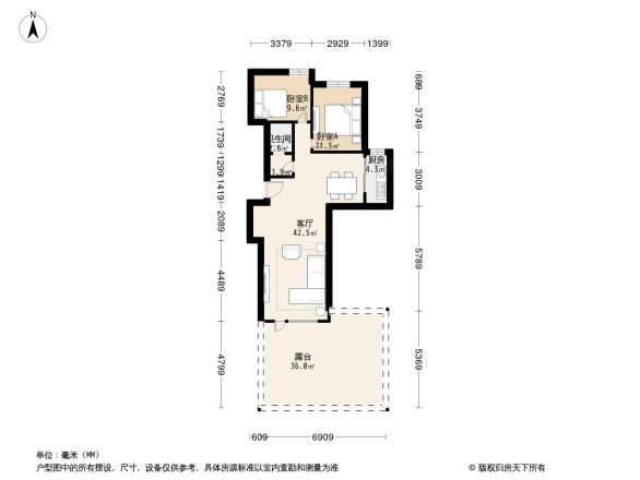 上地佳园户型图