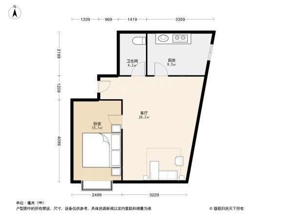 紫金数码商住楼户型图