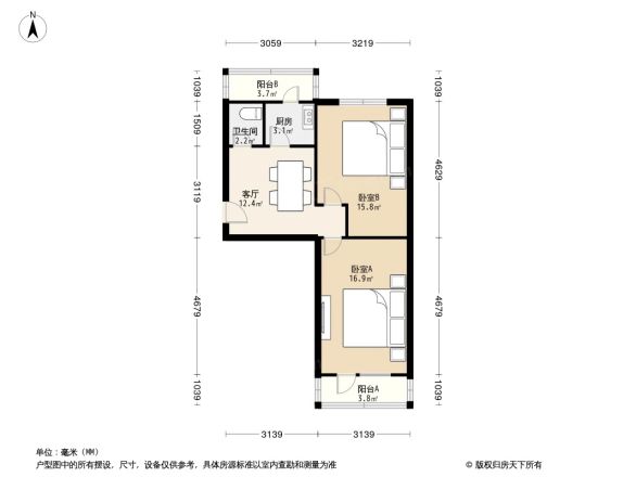 模式口南里户型图