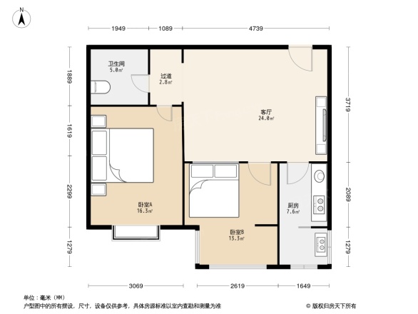 万恒家园户型图