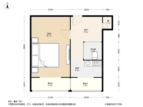 青年湖东里户型图