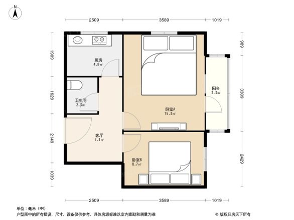 裕民路4号院户型图
