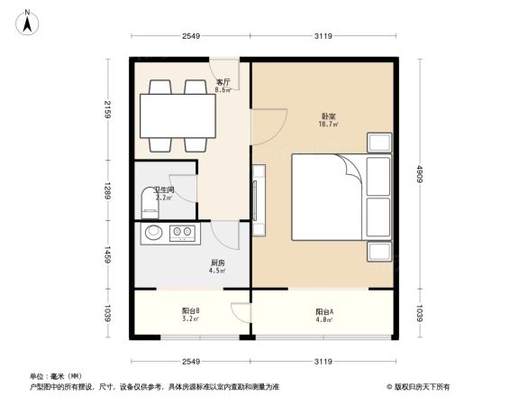 双榆树东里户型图