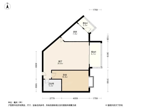 银海星月户型图