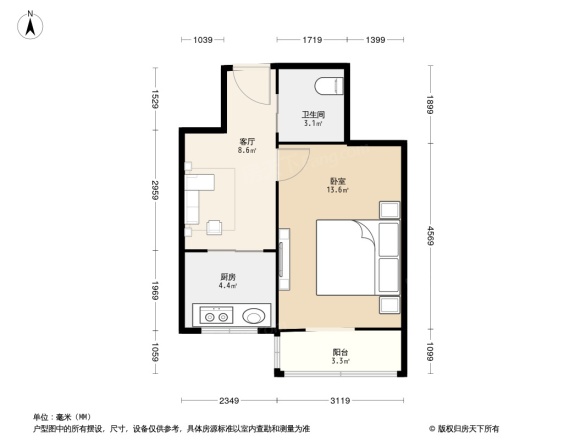 花园楼户型图