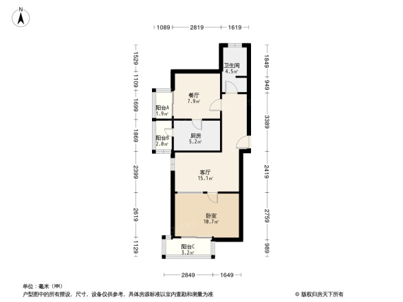 加州水郡东区户型图