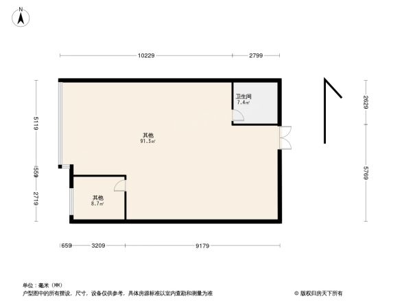 华龙大厦户型图