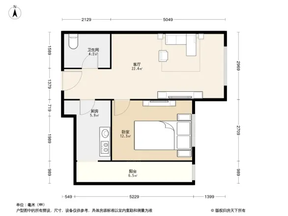 晶城秀府户型图