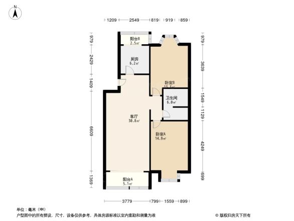 银海星月户型图
