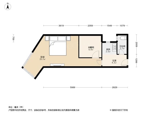 五里店南里户型图