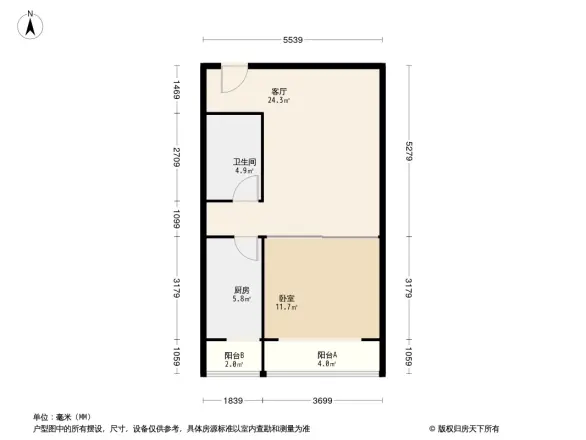 天鸿美域户型图