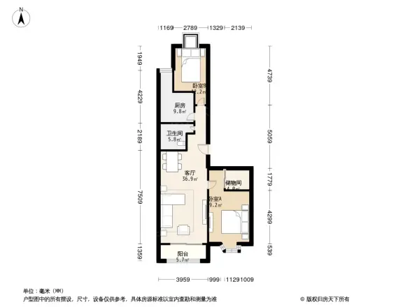 天兆家园户型图
