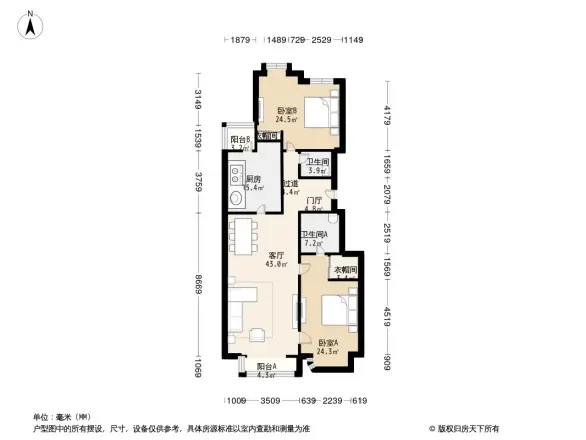 天兆家园户型图