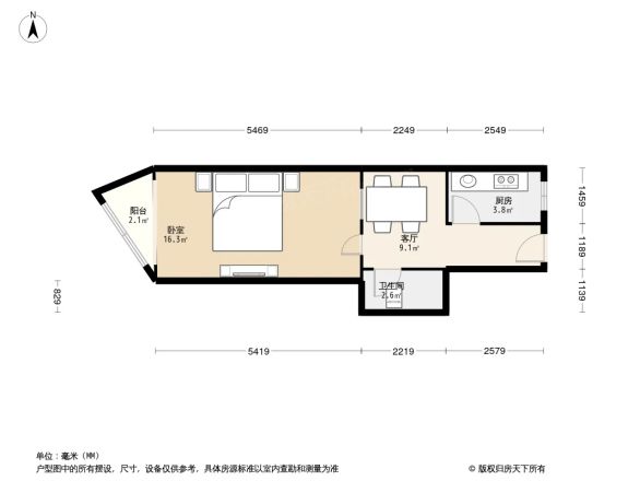 永泰西里户型图