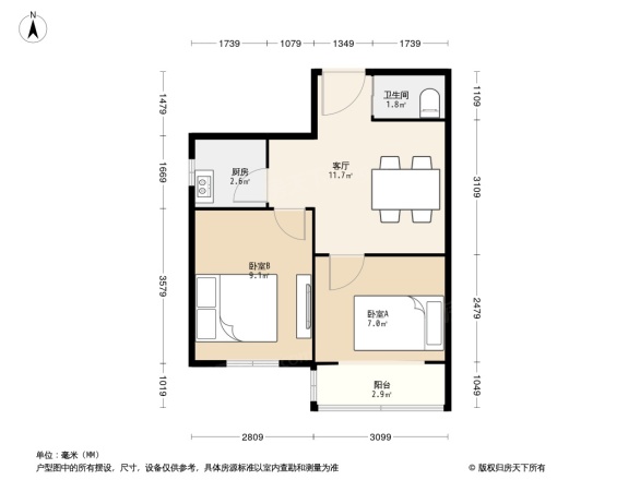 花园楼户型图