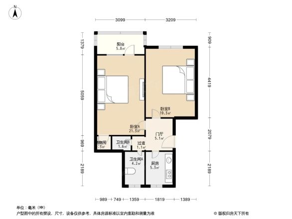 八角路小区户型图