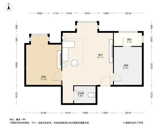 半岛国际公寓商住楼户型图