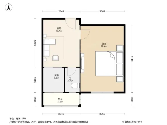 乔庄西区户型图
