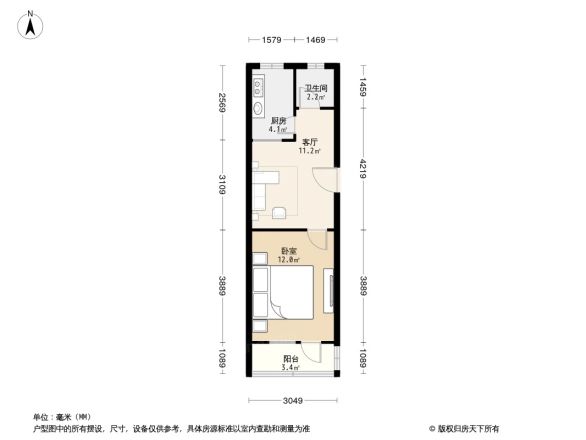 管庄东里户型图
