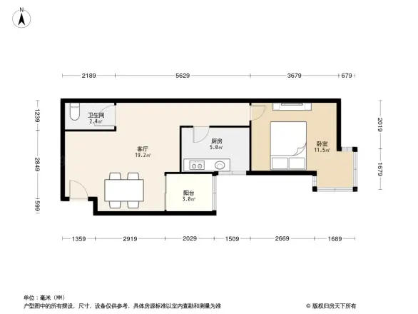 汇新家园户型图