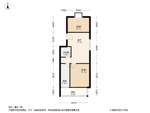 银海星月户型图