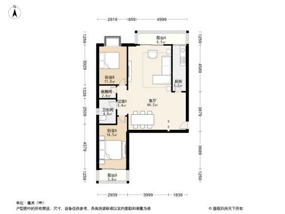 天兆家园户型图