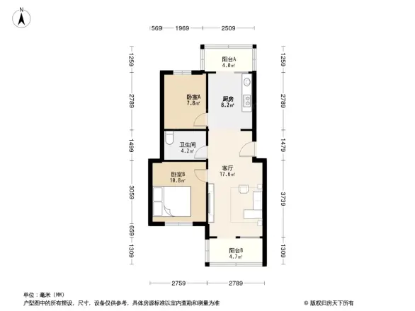 葡东住宅小区户型图