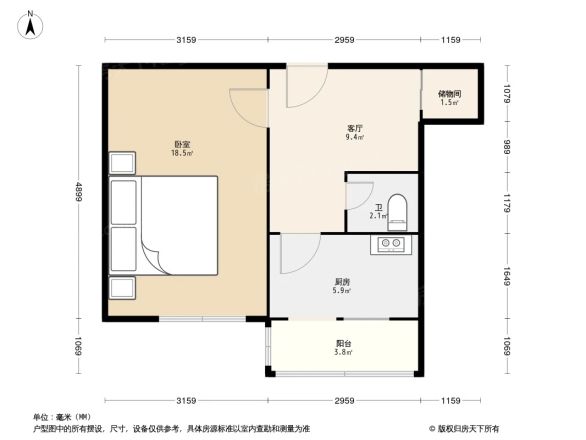 双榆树东里户型图