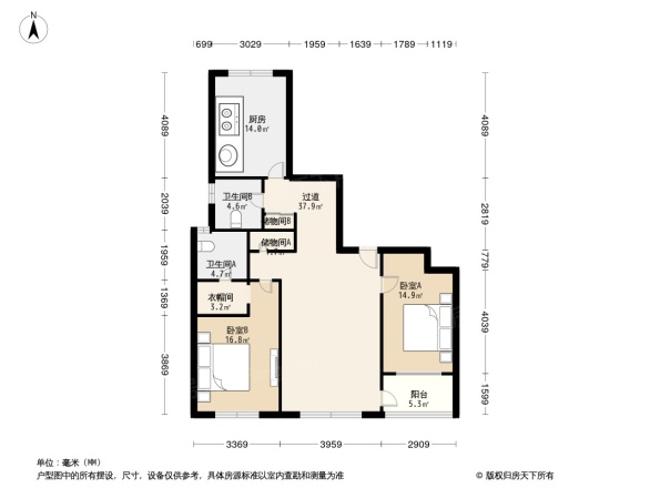 美伦堡户型图