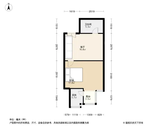 城华园户型图