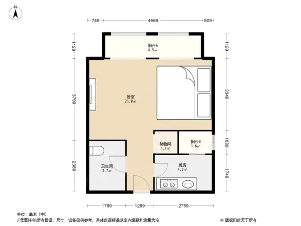 万年花城二期户型图