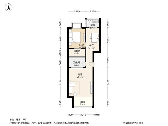 美丽经典园户型图