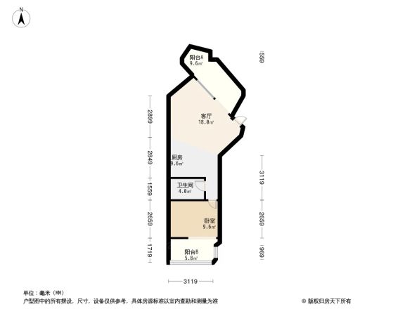 银海星月户型图