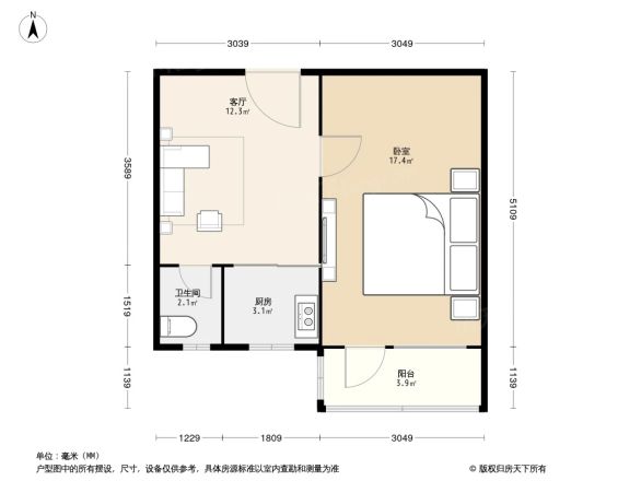 育芳园户型图