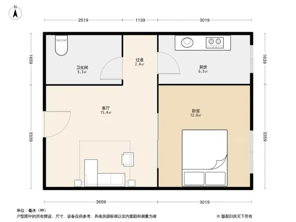 清枫华景园户型图