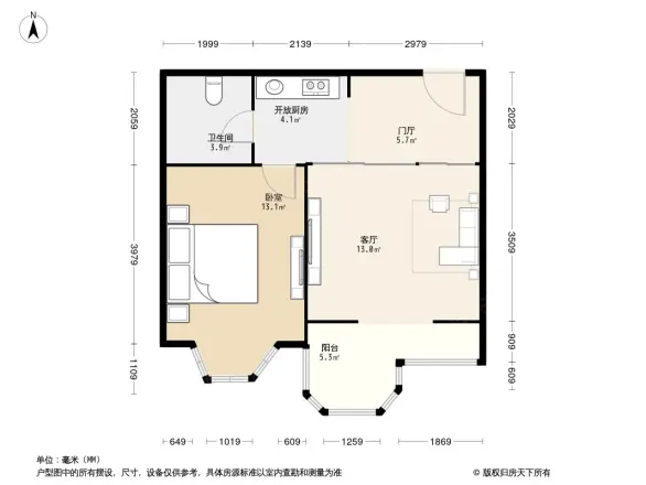 靓景明居户型图