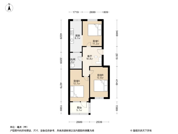 建清园户型图