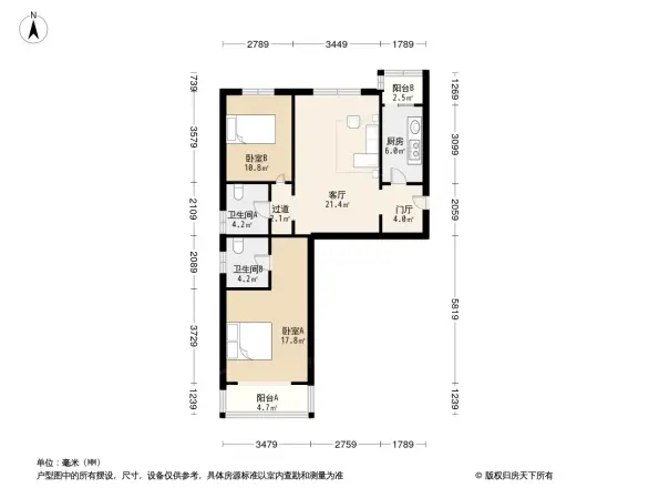 万恒家园户型图
