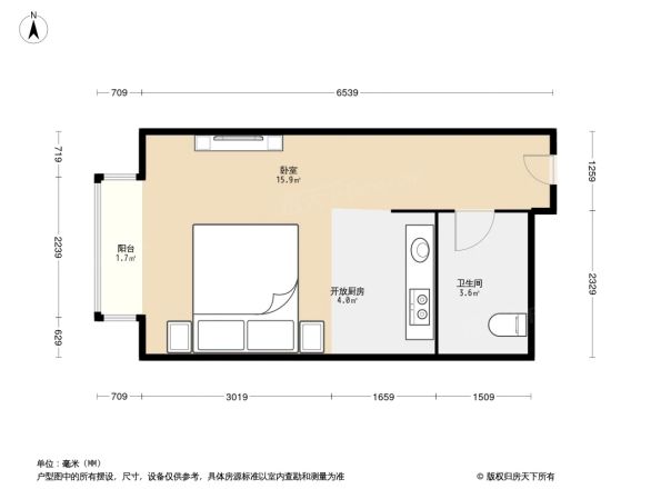 紫金数码商住楼户型图