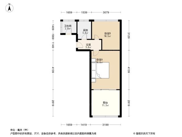 八角路小区户型图
