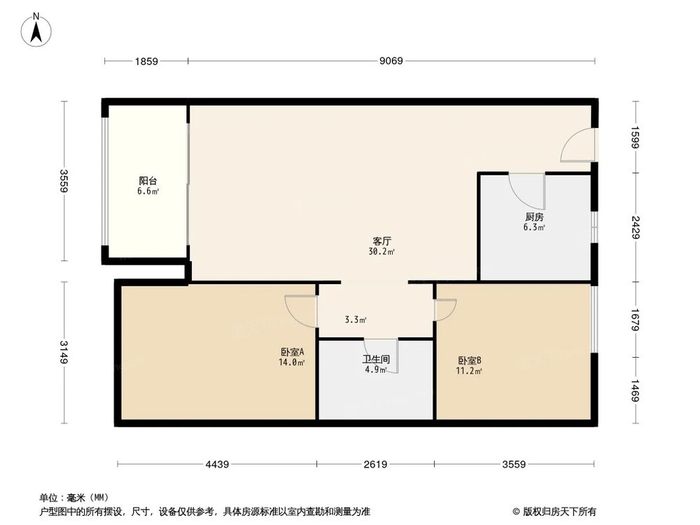 相似户型图