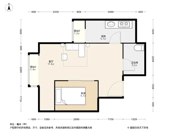 万年花城二期户型图