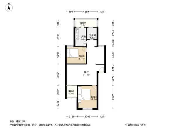 天竺花园户型图