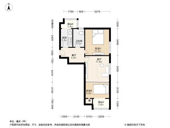 八角路小区户型图