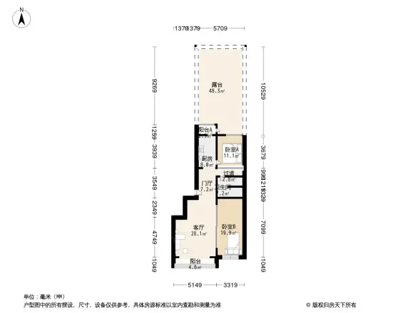 天竺花园户型图